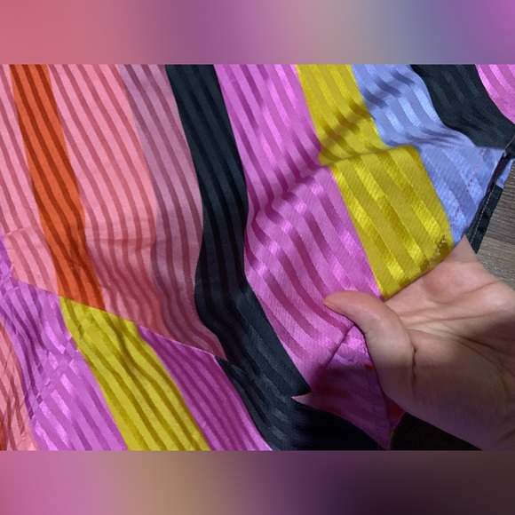 STINE GOYA
GIANNA DRESS - PARALLELS revolve multi color $288 S silk party winter - Picture 8 of 13